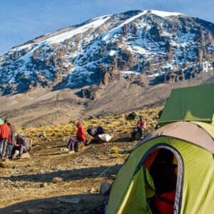 Mount Kilimanjaro climbing safari camp