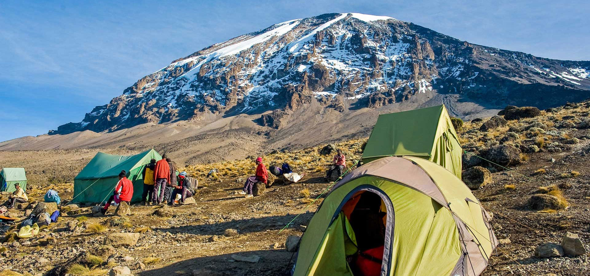 Mount Kilimanjaro climbing safari camp