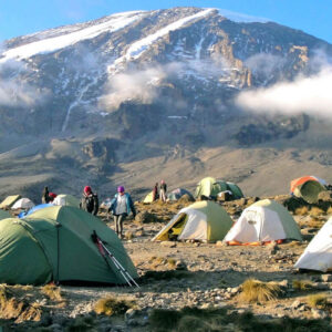 Mount Kilimanjaro climbing safari camp